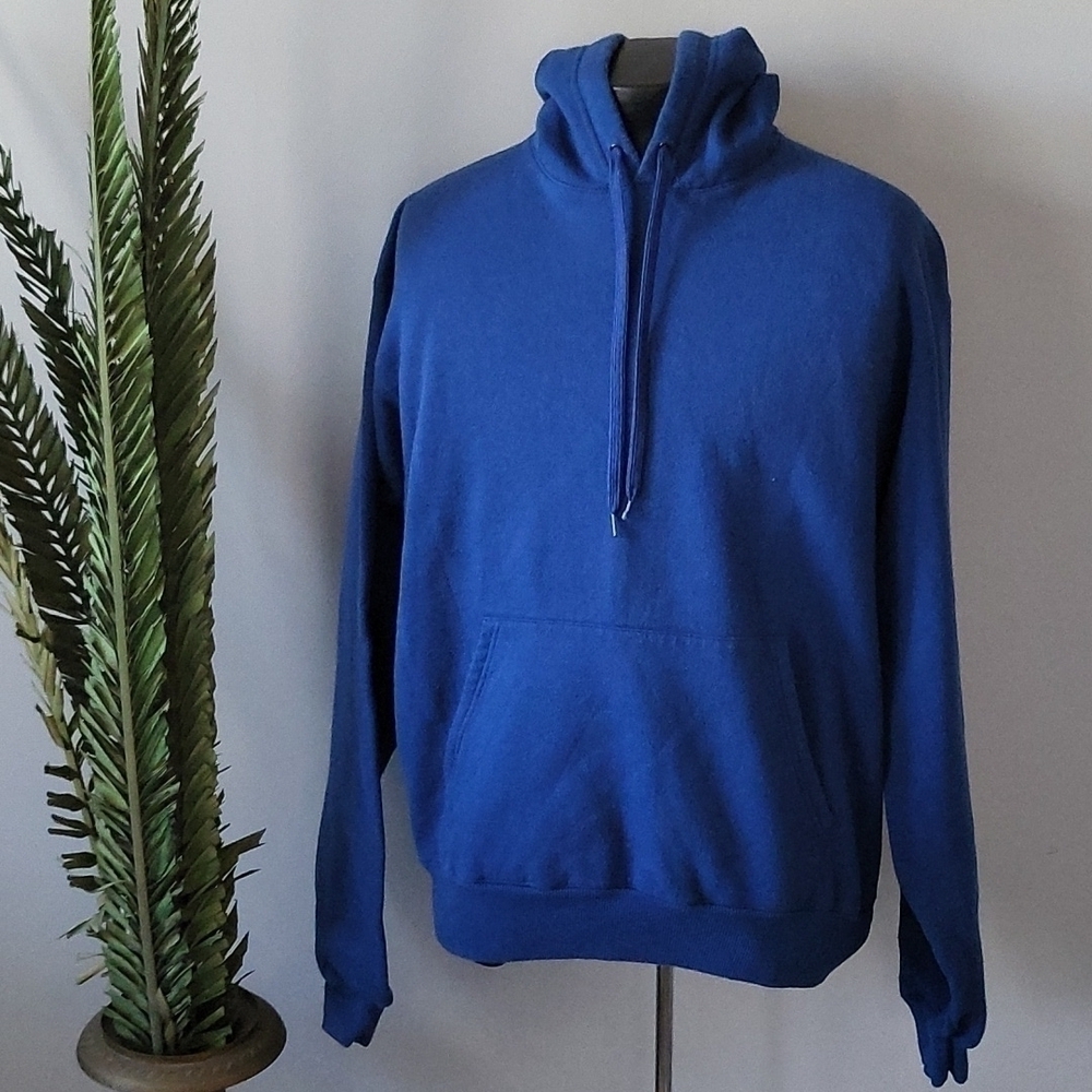 Champion dark blue long sleeve hoodie